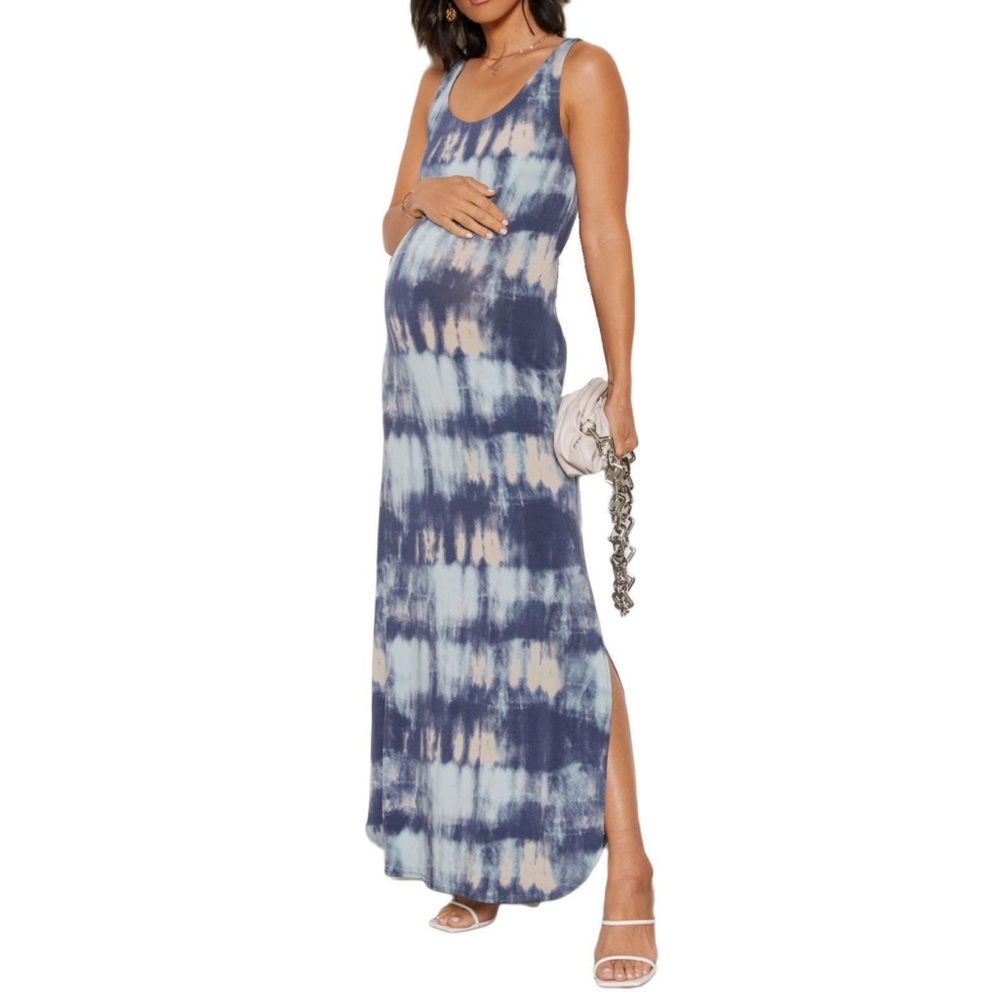 Tart Tye Dye Maternity Maxi Small
